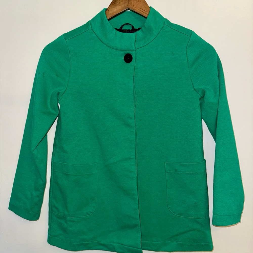 Gymboree emerald green kids coat